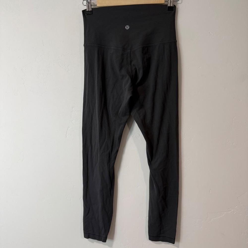 Lululemon Womens Align No Line High-Rise Pant 25" 6 Gray W5IDCS Nulu Leggings - Picture 3 of 8